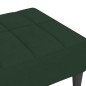 vidaXL Fußhocker Dunkelgrün 78x56x32 cm Samt vidaXL Fußhocker Dunkelgrün 78x56x32 cm Samt