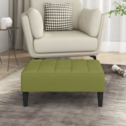 vidaXL Fußhocker Hellgrün 78x56x32 cm Samt 