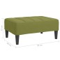 vidaXL Fußhocker Hellgrün 78x56x32 cm Samt vidaXL Fußhocker Hellgrün 78x56x32 cm Samt