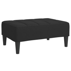 vidaXL Fußhocker Schwarz 78x56x32 cm Samt