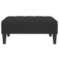 vidaXL Fußhocker Schwarz 78x56x32 cm Samt vidaXL Fußhocker Schwarz 78x56x32 cm Samt