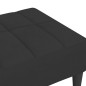 vidaXL Fußhocker Schwarz 78x56x32 cm Samt vidaXL Fußhocker Schwarz 78x56x32 cm Samt