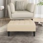 vidaXL Fußhocker Creme 78x56x32 cm Samt vidaXL Fußhocker Creme 78x56x32 cm Samt