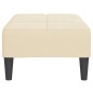 vidaXL Fußhocker Creme 78x56x32 cm Samt vidaXL Fußhocker Creme 78x56x32 cm Samt