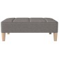 vidaXL Fußhocker Hellgrau 78x56x32 cm Stoff vidaXL Fußhocker Hellgrau 78x56x32 cm Stoff