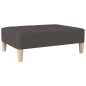 vidaXL Fußhocker Dunkelgrau 78x56x32 cm Stoff vidaXL Fußhocker Dunkelgrau 78x56x32 cm Stoff