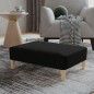 vidaXL Fußhocker Schwarz 78x56x32 cm Stoff vidaXL Fußhocker Schwarz 78x56x32 cm Stoff