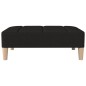vidaXL Fußhocker Schwarz 78x56x32 cm Stoff vidaXL Fußhocker Schwarz 78x56x32 cm Stoff
