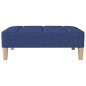vidaXL Fußhocker Blau 78x56x32 cm Stoff vidaXL Fußhocker Blau 78x56x32 cm Stoff