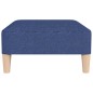 vidaXL Fußhocker Blau 78x56x32 cm Stoff vidaXL Fußhocker Blau 78x56x32 cm Stoff