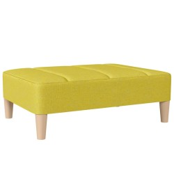 vidaXL Fußhocker Grün 78x56x32 cm Stoff