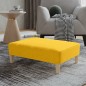 vidaXL Fußhocker Gelb 78x56x32 cm Stoff vidaXL Fußhocker Gelb 78x56x32 cm Stoff