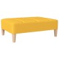 vidaXL Fußhocker Gelb 78x56x32 cm Stoff vidaXL Fußhocker Gelb 78x56x32 cm Stoff