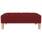 vidaXL Fußhocker Weinrot 78x56x32 cm Stoff vidaXL Fußhocker Weinrot 78x56x32 cm Stoff