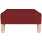 vidaXL Fußhocker Weinrot 78x56x32 cm Stoff vidaXL Fußhocker Weinrot 78x56x32 cm Stoff