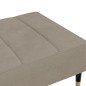 vidaXL Fußhocker Hellgrau 78x56x32 cm Samt vidaXL Fußhocker Hellgrau 78x56x32 cm Samt