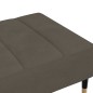 vidaXL Fußhocker Dunkelgrau 78x56x32 cm Samt vidaXL Fußhocker Dunkelgrau 78x56x32 cm Samt