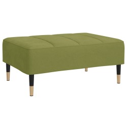 vidaXL Fußhocker Hellgrün 78x56x32 cm Samt 