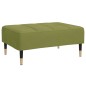 vidaXL Fußhocker Hellgrün 78x56x32 cm Samt vidaXL Fußhocker Hellgrün 78x56x32 cm Samt