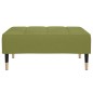 vidaXL Fußhocker Hellgrün 78x56x32 cm Samt vidaXL Fußhocker Hellgrün 78x56x32 cm Samt