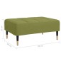 vidaXL Fußhocker Hellgrün 78x56x32 cm Samt vidaXL Fußhocker Hellgrün 78x56x32 cm Samt