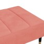 vidaXL Fußhocker Rosa 78x56x32 cm Samt vidaXL Fußhocker Rosa 78x56x32 cm Samt