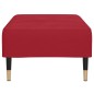 vidaXL Fußhocker Weinrot 78x56x32 cm Samt vidaXL Fußhocker Weinrot 78x56x32 cm Samt