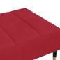 vidaXL Fußhocker Weinrot 78x56x32 cm Samt vidaXL Fußhocker Weinrot 78x56x32 cm Samt
