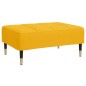 vidaXL Fußhocker Gelb 78x56x32 cm Samt vidaXL Fußhocker Gelb 78x56x32 cm Samt