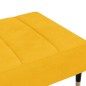 vidaXL Fußhocker Gelb 78x56x32 cm Samt vidaXL Fußhocker Gelb 78x56x32 cm Samt