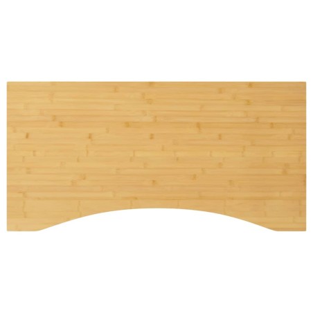vidaXL Schreibtischplatte 110x55x1,5 cm Bambus