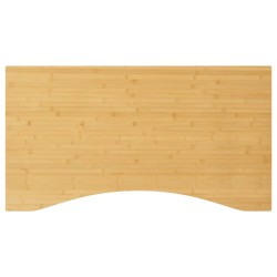 vidaXL Schreibtischplatte 110x60x1,5 cm Bambus