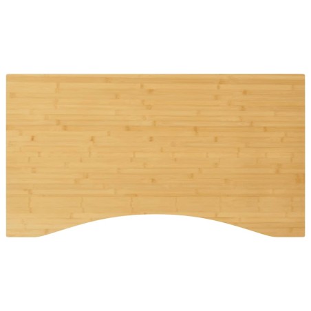 vidaXL Schreibtischplatte 110x60x1,5 cm Bambus