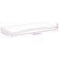 vidaXL Schreibtischplatte 110x55x2,5 cm Bambus vidaXL Schreibtischplatte 110x55x2,5 cm Bambus
