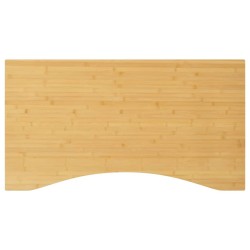 vidaXL Schreibtischplatte 100x60x2,5 cm Bambus