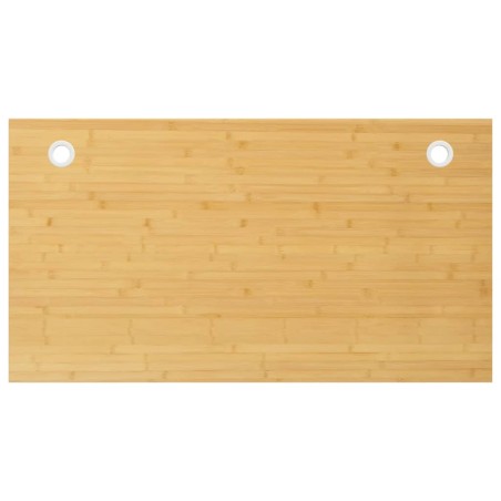 vidaXL Schreibtischplatte 110x60x2,5 cm Bambus