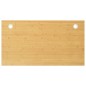 vidaXL Schreibtischplatte 110x60x2,5 cm Bambus vidaXL Schreibtischplatte 110x60x2,5 cm Bambus