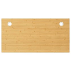 vidaXL Schreibtischplatte 100x50x4 cm Bambus