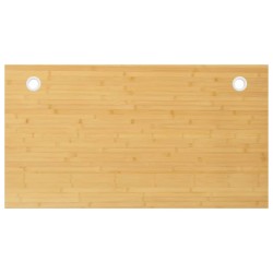 vidaXL Schreibtischplatte 110x60x4 cm Bambus