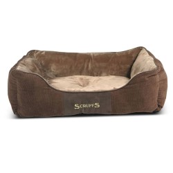 Scruffs & Tramps Haustierbett Chester Größe L 75 x 60 cm Braun 1167