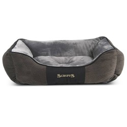 Scruffs & Tramps Haustierbett Chester Größe XL 90 x 70 cm Grau 1170