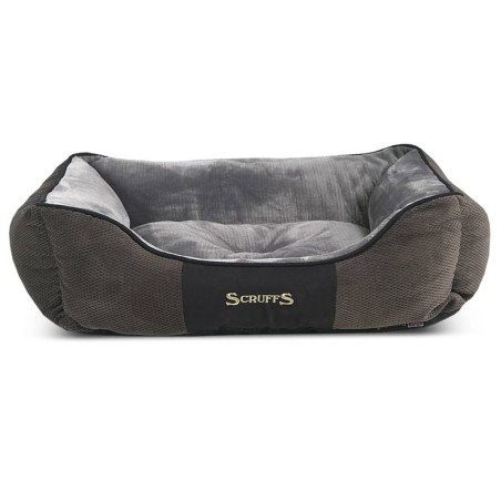 Scruffs & Tramps Haustierbett Chester Größe XL 90 x 70 cm Grau 1170