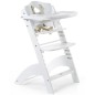 CHILDHOME 2-in-1 Baby-Hochstuhl Lambda 3 Weiß CHILDHOME 2-in-1 Baby-Hochstuhl Lambda 3 Weiß