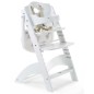 CHILDHOME 2-in-1 Baby-Hochstuhl Lambda 3 Weiß CHILDHOME 2-in-1 Baby-Hochstuhl Lambda 3 Weiß