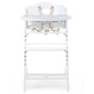 CHILDHOME 2-in-1 Baby-Hochstuhl Lambda 3 Weiß CHILDHOME 2-in-1 Baby-Hochstuhl Lambda 3 Weiß