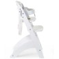 CHILDHOME 2-in-1 Baby-Hochstuhl Lambda 3 Weiß CHILDHOME 2-in-1 Baby-Hochstuhl Lambda 3 Weiß