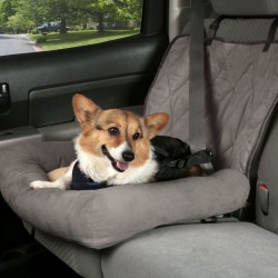 Happy Ride Hundebett Car Cuddler Klein Grau