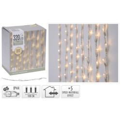Ambiance Lichtervorhang mit 320 LEDs