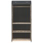 vidaXL 3-stufiger Kleiderschrank Grau 79 x 40 x 170 cm Stoff vidaXL 3-stufiger Kleiderschrank Grau 79 x 40 x 170 cm Stoff