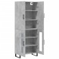 vidaXL Highboard Betongrau 69,5x34x180 cm Holzwerkstoff vidaXL Highboard Betongrau 69,5x34x180 cm Holzwerkstoff